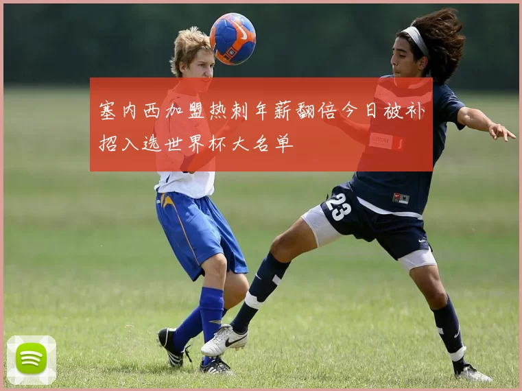 塞内西加盟热刺年薪翻倍今日被补招入选世界杯大名单